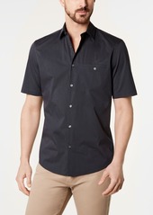 Alfani Men's Stretch Modern Pocket Shirt, Created for Macy's