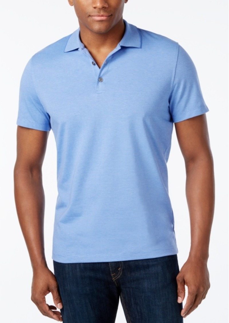 alfani stretch polo