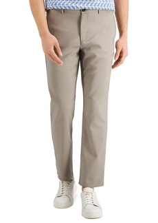 Alfani Men's Tech Pants, Created for Macy's - Wallstreet Grey