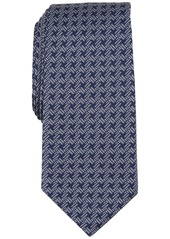 Alfani Men's Tolbert Patterned Tie, Created for Macy's - Light Pink