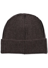 Alfani Men's Two-Tone Plated Beanie, Created for Macy's - Beige