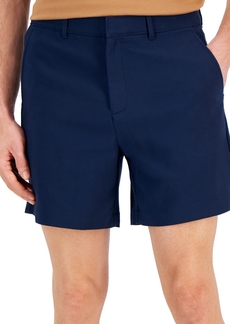 "Alfani Men's Updated Tech Performance 6"" Shorts, Created for Macy's - Neo Navy"