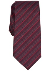 Alfani Men's Vinton Stripe Tie, Created for Macy's - Navy