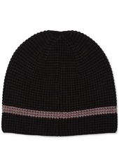 Alfani Men's Waffle Beanie, Created for Macy's - Heather Grey