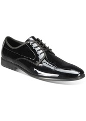 Alfani Men's Warner Patent Lace-Up Oxfords, Created for Macy's - Black
