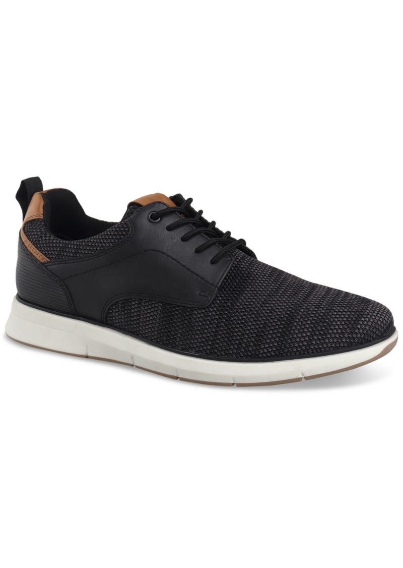 Alfani Men's Xavier Knit Modern Sneaker, Created for Macy's - Black