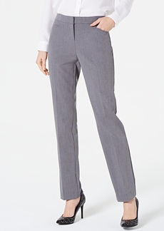 Alfani Women's Straight-Leg Pants, Regular, Long & Short Lengths, Created for Macy's - Pepper Grey