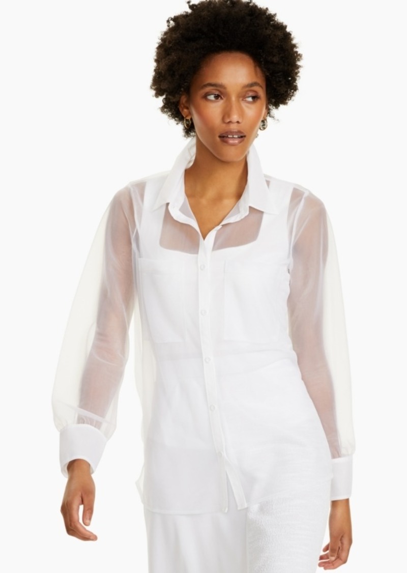 Women Ladies Round Neck Button Sleeveless Contrast Stitching Vest Top DaySeventh Summer Deals 2019 