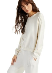 Alfani Petite Modern Lounge Side-Zippered Sweater, Created for Macy's