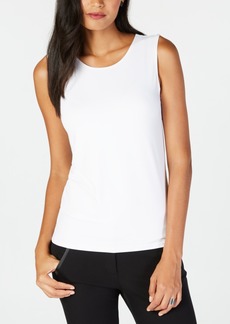 Alfani Women's Sleeveless Layering Tank Top, Created for Macy's - Bright White