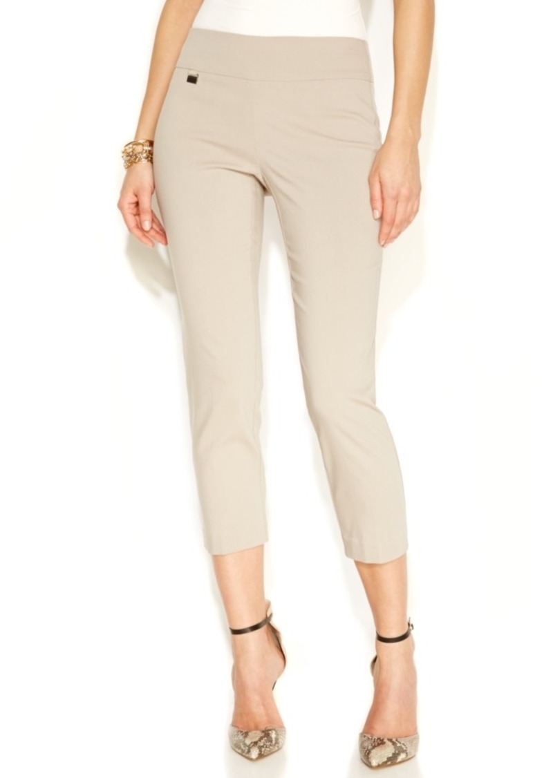 macy's alfani capri pants