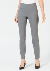 Alfani Tummy-Control Pull-On Skinny Pants, Regular, Short and Long Lengths, Created for Macy's