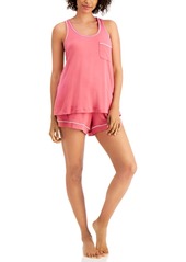 Alfani Women's Tank & Shorts Pajama Set, Created for Macy's