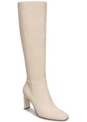 Alfani Women's Tristanne Wide-Calf Knee High Dress Boots, Created for Macy's - Bone Smooth WC