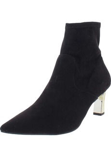 Alfani Bambey Womens Faux Suede Heels Ankle Boots