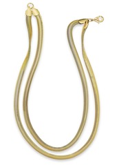 Alfani Herringbone Chain Layered Necklace, 16" + 3" extender, Created for Macy's