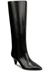 Alfani Kaia Womens Faux Leather Tall Knee-High Boots