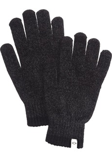 Alfani Mens Knit Space-Dyed Winter Gloves