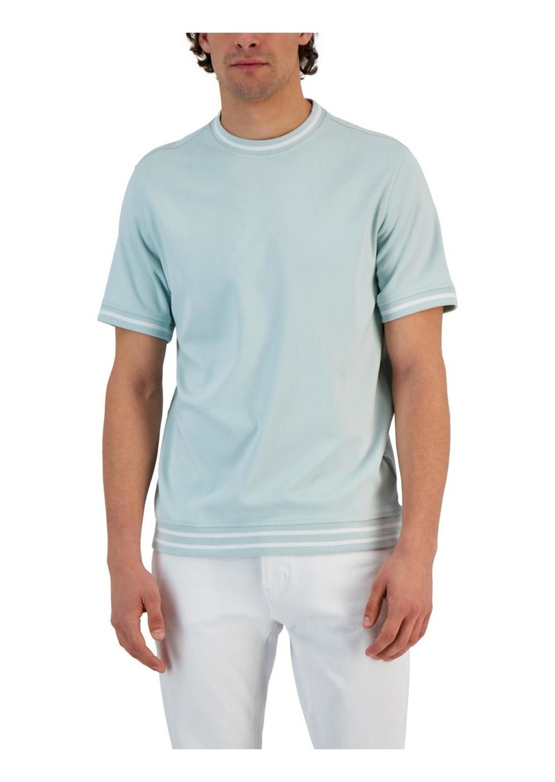 Alfani Mens Short Sleeve Crewneck T-Shirt