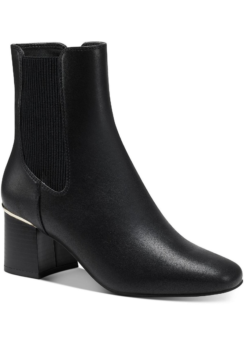 Alfani Rockee P Womens Zipper Square Toe Ankle Boots