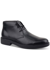 Alfani Zane Mens Faux Leather Chukka Boots