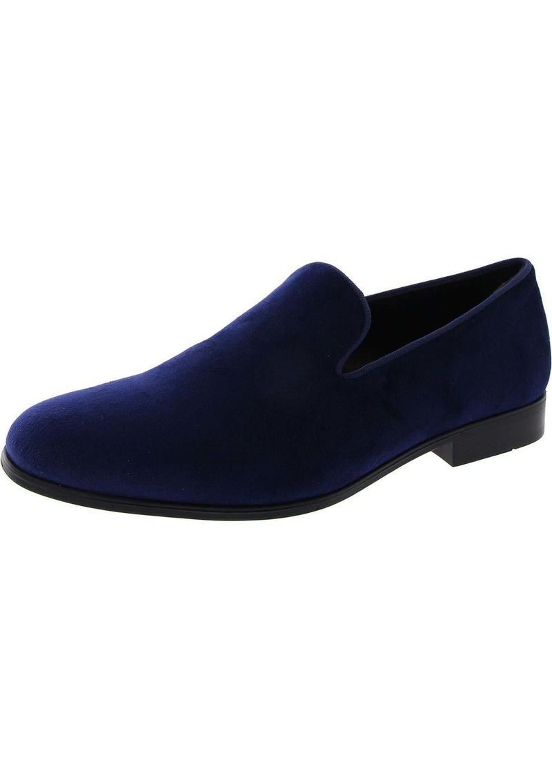 Alfani Zion Mens Velvet Lifestyle Loafers