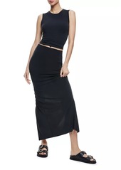 Alice + Olivia Agatha Jersey Maxi Skirt