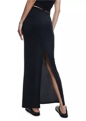 Alice + Olivia Agatha Jersey Maxi Skirt