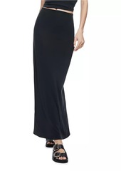 Alice + Olivia Agatha Jersey Maxi Skirt