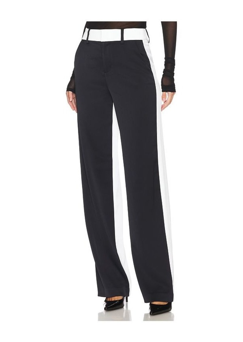 Alice + Olivia Alexander Straight Trouser