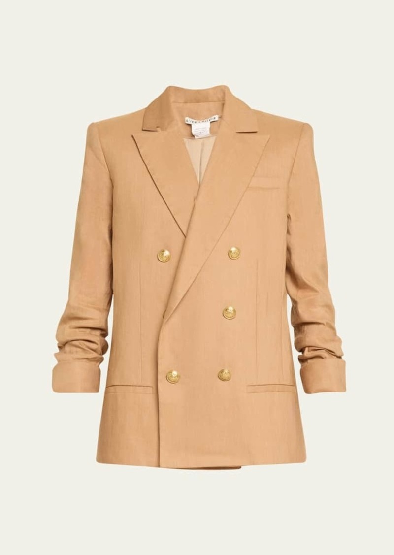 Alice + Olivia Anthony Double-Breasted Blazer