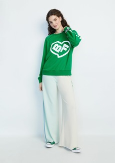 alice + olivia A+O X BIG FEELINGS ALLI SLOUCHY CREWNECK