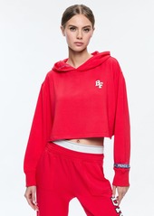 alice + olivia A+O X BIG FEELINGS TAI CROPPED HOODIE