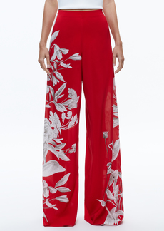 alice + olivia ATHENA WIDE LEG PANT