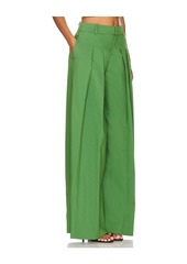 Alice + Olivia Blaire Ultra Low Rise Pleated Pant