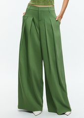 alice + olivia BLAIRE WIDE LEG PLEATED PANT