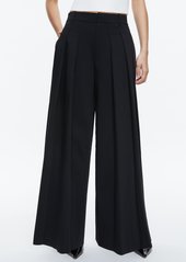 alice + olivia BLAIRE WIDE LEG PLEATED PANT