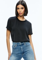 alice + olivia BRADEN DROP SHOULDER TEE