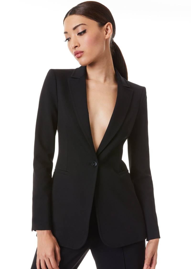 alice + olivia BREANN FITTED BLAZER