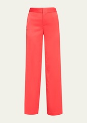 Alice + Olivia Calvin High-Rise Wide-Leg Baggy Trousers