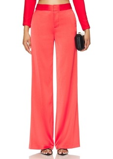 Alice + Olivia Calvin Wide Leg Trouser