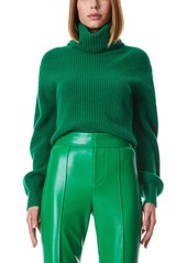 alice + olivia Carlynn Ribbed Wool & Cashmere-Blend Sweater