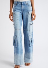 Alice + Olivia Cay Baggy Cargo Jeans