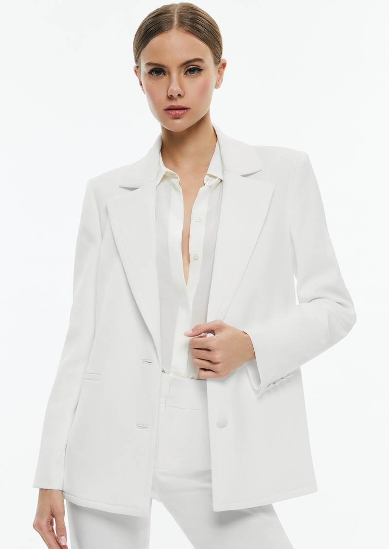 alice + olivia DEB OVERSIZED BOYFRIEND BLAZER