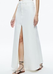 Alice + Olivia Denim Maxi Skirt