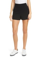 Alice + Olivia Donald High Waist Shorts in Black at Nordstrom