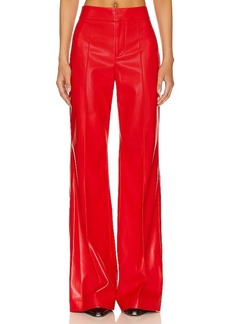 Alice + Olivia Dylan Faux Leather Pant