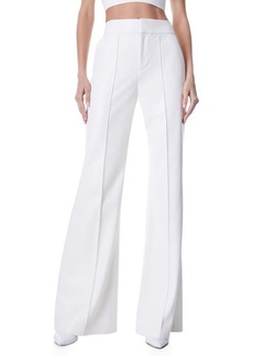 Alice + Olivia Dylan Faux Leather Wide Leg Pants
