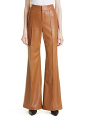 Alice + Olivia Dylan High Waist Faux Leather Wide Leg Pants
