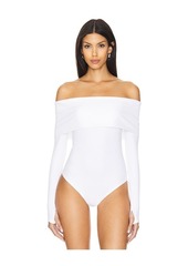 Alice + Olivia Elia Off Shoulder Bodysuit